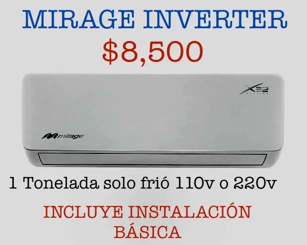 Minisplit Mirage Inverter