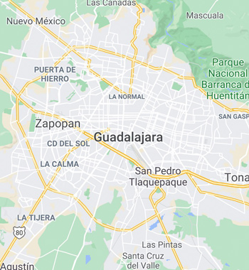 Mapa de Oficinas SMART Service